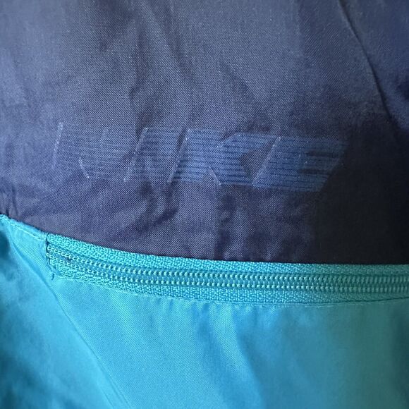 Nike Windbreaker Adult Men’s XL Navy Royal Blue Vented Pullover 1/2 Zip Vintage - Picture 3 of 8